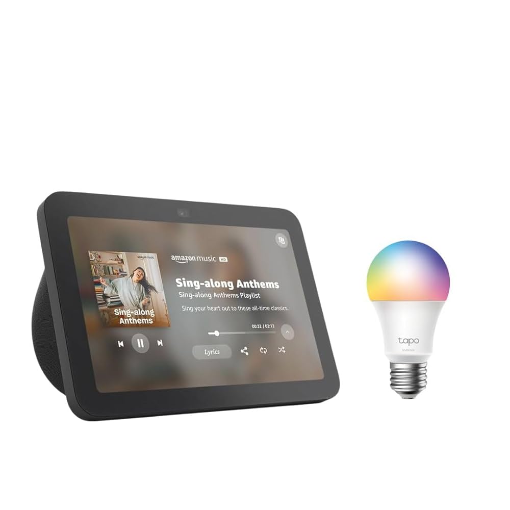 その他 ecoshow 8 Amazon Echo Show 8 Smart Speaker - Sandstone for sale online